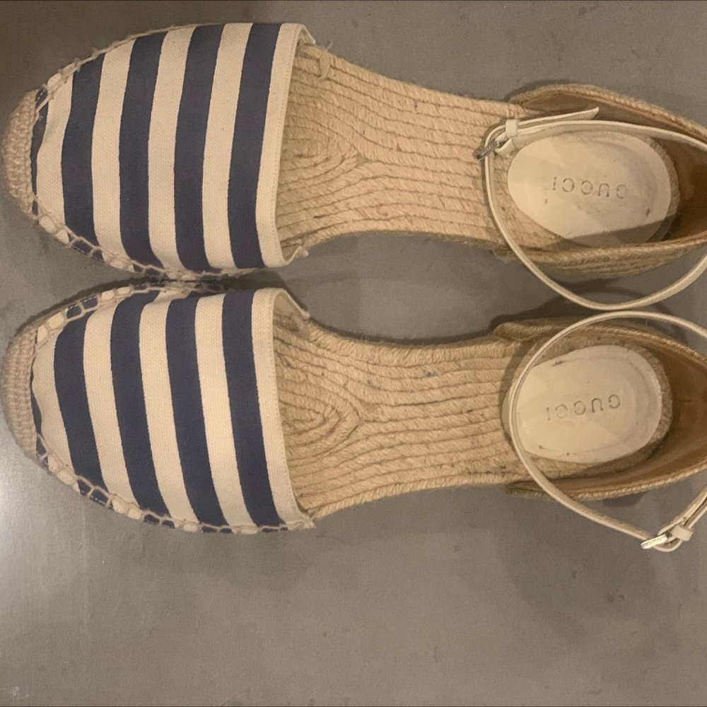 Gucci Espadrille Flats - Size 38